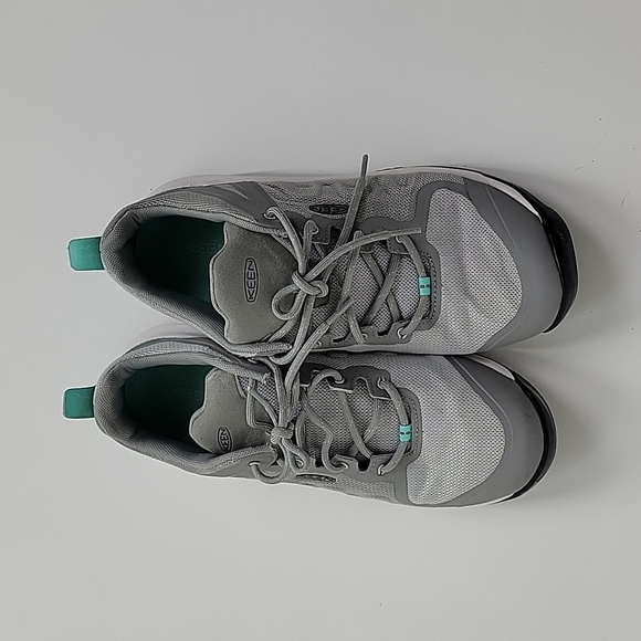 KEEN women's explore vent hiking shoes drizzle/cockatoo size 11 , men's 9.5 - Picture 6 of 12